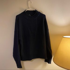 knitted grandpa sweater